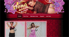 Desktop Screenshot of fiona-model.com
