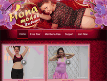 Tablet Screenshot of fiona-model.com